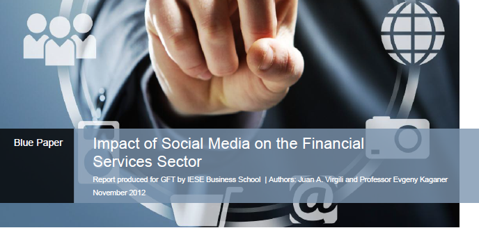 blue paper impact of social media on the financial sector